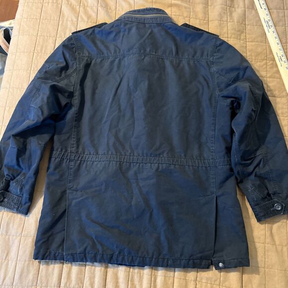 Vintage Gap Alpine Standard Issue Flyers Distressed Military Jacket Mens Size XL - Picture 2 of 14